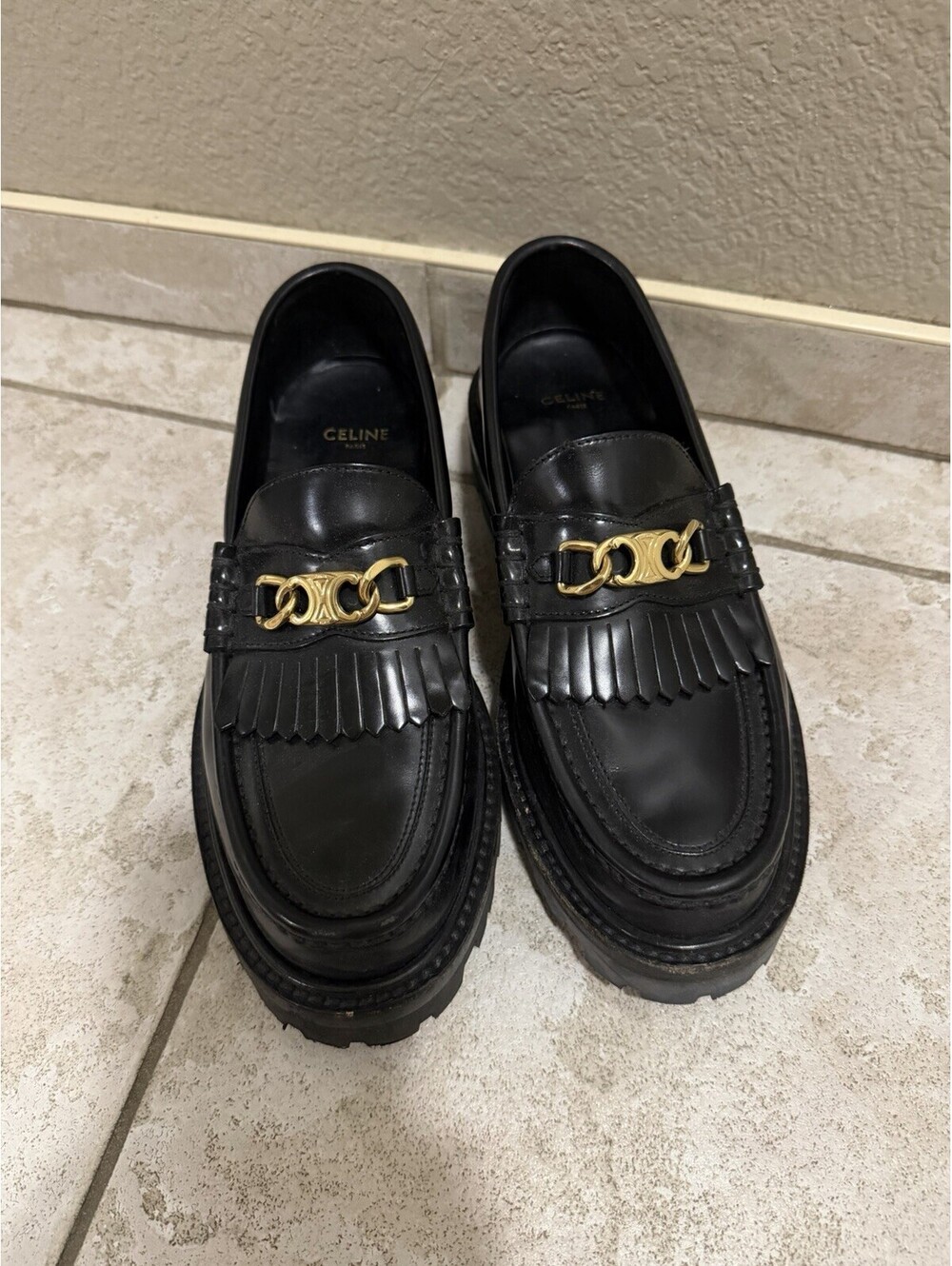 Celine Paris Margaret Loafers